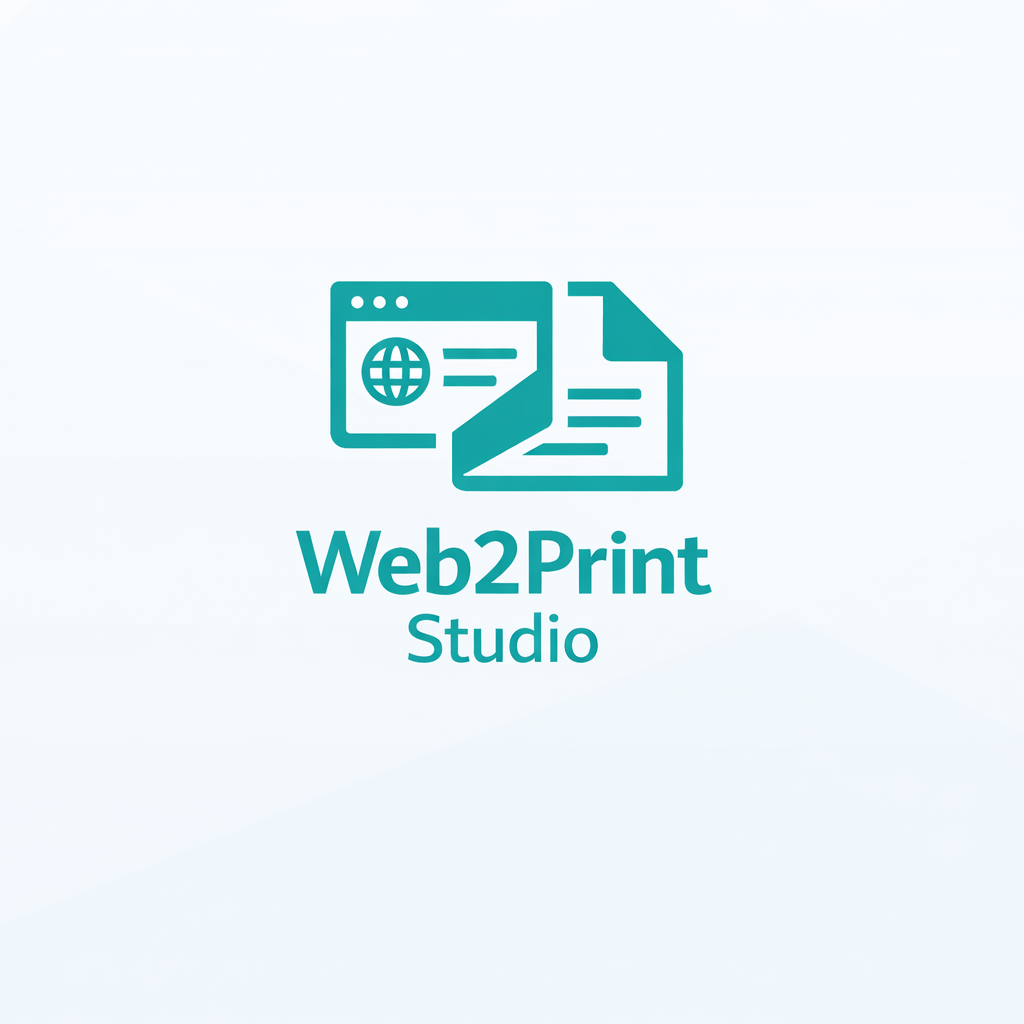 Web2Print Studio